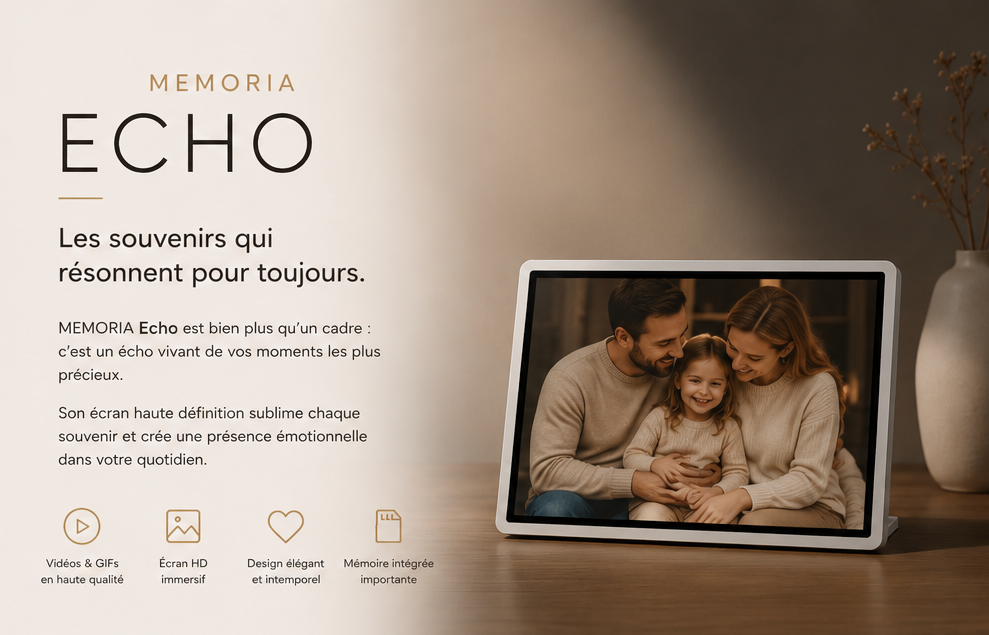 MEMORIA Echo - Format Classique 28 cm
